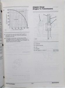 1990 GMC/Chevrolet Medium-Duty Truck Diesel Engine Service Repair Manual CAT