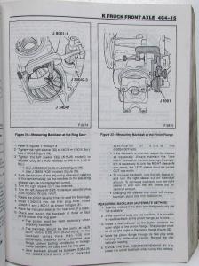 1990 GMC Light Duty Truck Unit Repair Service Shop Manual