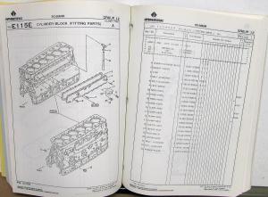 1988 International Truck 500 Models PC-500/88 Parts Catalog Manual