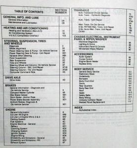 1992 Oldsmobile Achieva Service Shop Repair Manual