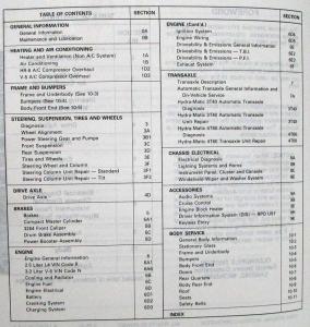 1991 Oldsmobile Cutlass Ciera and Cutlass Cruiser Service Shop Repair Manual