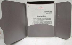 1997 Acura CL Media Information Press Kit