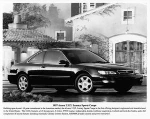 1997 Acura CL Luxury Sports Coupe Press Photo 0164