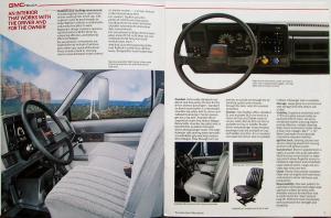 1989 GMC TopKick Series 5000 6000 7000 Med Duty Truck Sales Brochure Original