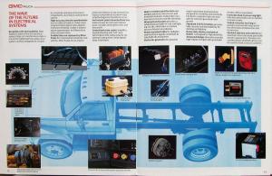 1989 GMC TopKick Series 5000 6000 7000 Med Duty Truck Sales Brochure Original
