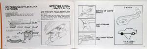 1987 General Motors Passenger Car and Light Truck Towing Instructions Manual