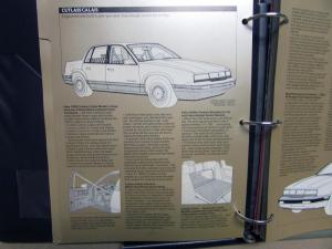 1989 Oldsmobile Dealers Album Paint Chips Upholstery Toronado Ninety Eight