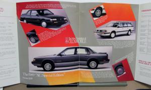 1989 Oldsmobile Dealers Album Paint Chips Upholstery Toronado Ninety Eight