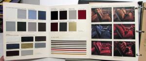 1983 Oldsmobile Dealer Album Paint Chips Upholstery Toronado Omega Firenza