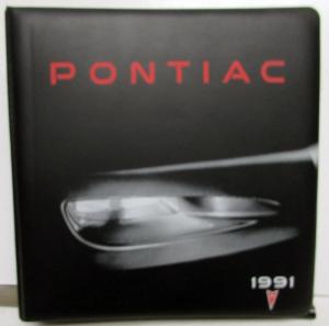 1991 Pontiac Dealers Album Paint Chips Upholstery Trans Am FireBird Formula GTA