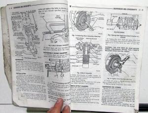 1993 Chrysler Dodge Plymouth FWD Service Shop Manual Set Daytona LeBaron Shadow