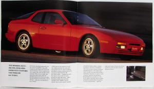 1988 Porsche Sales Brochure 924 944 911 928