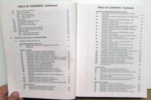 1998 Chrysler Concorde Dodge Intrepid Service Shop Repair Manual Set Original