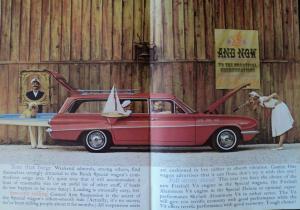 1962 Buick Station Wagon Invicta Special Estate Deluxe Oversized Sales Brochure