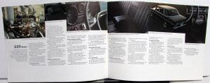1971 Mercedes-Benz 220 Diesel Marvelous Maverick Sales Brochure