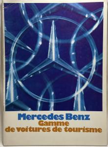 1971 Mercedes-Benz Full Line Prestige Sales Brochure includes 350 SL - French