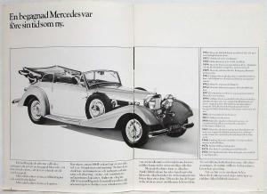 1976 Mercedes-Benz Used Cars Sales Brochure - 1973-1976