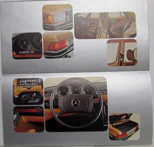 1977 Mercedes-Benz Programme des Voitures de Tourisme Sales Brochure - French