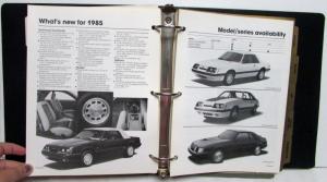 1985 Ford Car Facts LTD Crown Victoria Thunderbird Mustang Tempo Escort EXP