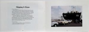 1973-1974 Mercedes-Benz Guide to European Delivery Program Sales Brochure