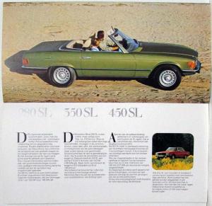 1979 Mercedes-Benz Personenwagen Programma Sales Brochure - Dutch Text