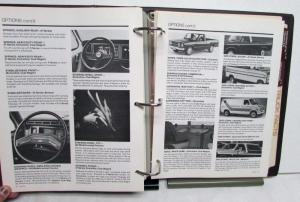 1980 Ford LT Trucks Facts Organizer F Series Bronco Courier Econoline