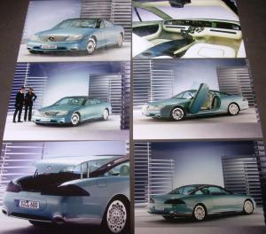 1996 Mercedes-Benz F 200 Concept Car Press Kit Paris Motor Show German Text Rare