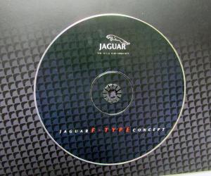 2000 Jaguar F-Type Concept Car Press Kit Detroit Auto Show Roadster Rare!