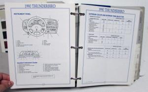 1990 Ford Salesperson Source Book Thunderbird Mustang F-Series Ranger Bronco