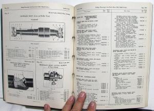1941 Dodge Passenger Car Dealer Parts List Book Catalog Model D19 Original