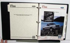 2004 Ford F-150 Color & Upholstery Reference Album Paint Chips Ordering Codes