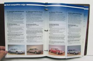 1986 Ford Product Reference Book Car Truck Thunderbird Mustang F-Series Ranger