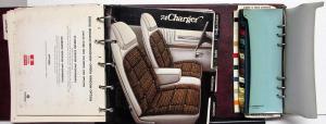 1974 Dodge Dealer Album Color & Trim Selector Car Truck Charger Challenger Dart