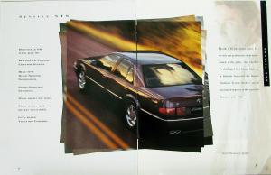 1995 Cadillac Seville Eldorado DeVille Fleetwood Sales Brochure Standard Size