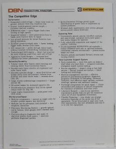 1988 Caterpillar D8N Track-Type Tractor Sales Brochure