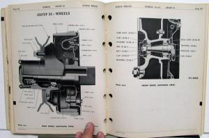1946 1947 Dodge Truck Dealer Parts List Book WJ WK WR Series Heavy Duty Original