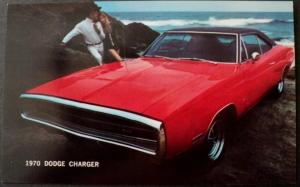 NOS Mopar 1970 Dodge Scat Pack Postcard featuring Charger