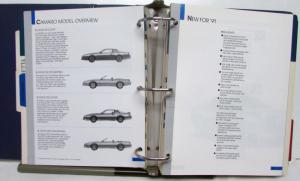 1990 Chevrolet Comparison Guide Carmaro Caprice S10 Pickup C/K