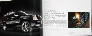 2010 Cadillac Escalade Hybrid EXT ESV Sales Brochure Original
