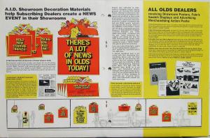 1978 Oldsmobile Dealers Advertising Merchandising Materials In Portfolio Orig