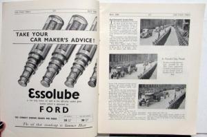 1939 The Ford Times Vol16 No5 May Fordson Fleet Truck V8 ENGLAND