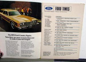 1972 Ford Times Issue FEB JULY AUG DEC Original Mustang Thunderbird Torino LTD