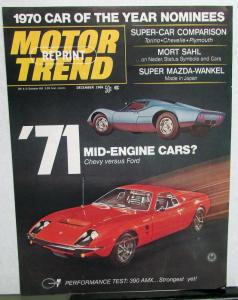 1970 Ford Dealer Brochure Motor Trend 351-4V Donnie Allison Engine Poster Offer