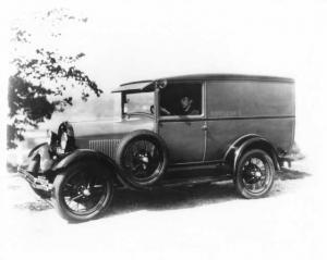1928-1929 Ford Model A Panel Delivery Press Photo 0462 - Herpolsheimer Company