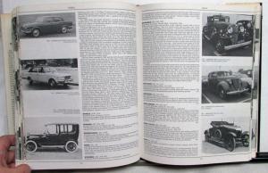 The New Encyclopedia Of MotorCars 1885 To The Present (1982) Elcar Ferrari Tiley