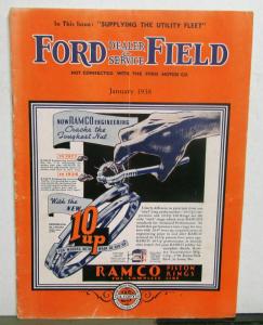 1938 Ford Dealer & Service Field January Wrecker V8 Midget Fleet Trucks
