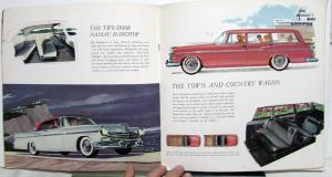 1956 Chrysler Windsor V8 Newport Nassau Town & Country Coupe XL Sale Brochure