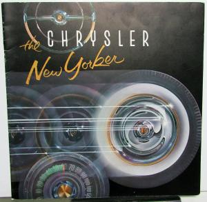 1956 Chrysler New Yorker St. Regis Newport Town & Country XL Sales Brochure