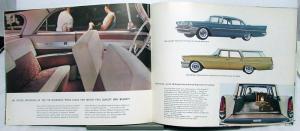 1958 Chrysler New Yorker Saratoga Windsor Color Sales Brochure Oversized