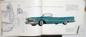 1958 Chrysler Imperial Southampton Crown LeBaron Sales Brochure Oversized